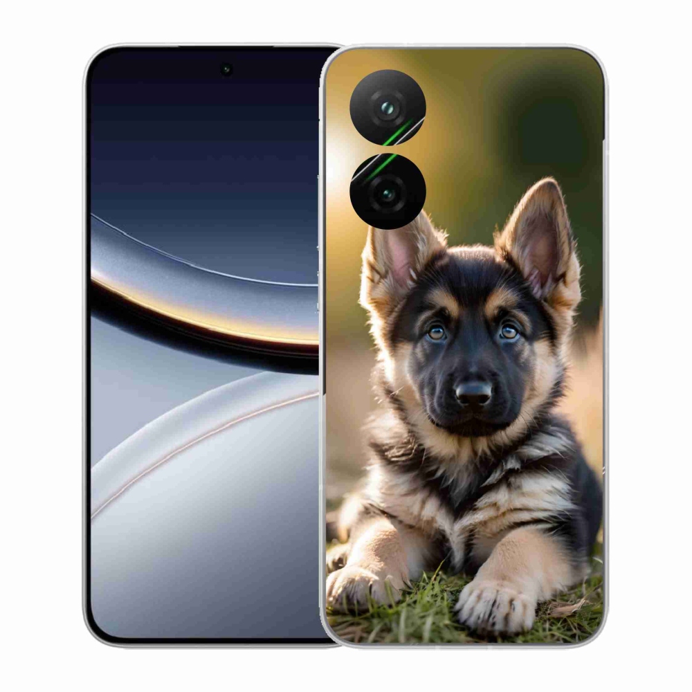 Gélový kryt mmCase na Xiaomi Poco F7 5G - nemecký ovčiak v prírode