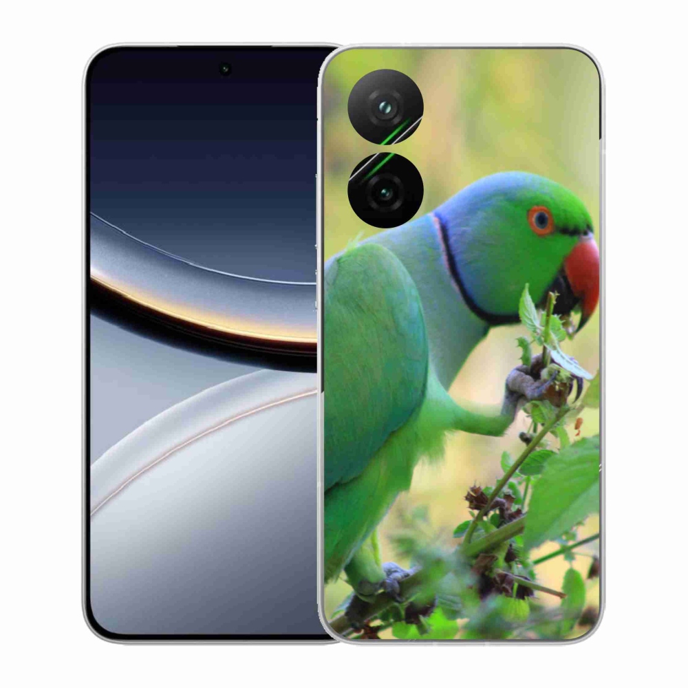 Gélový kryt mmCase na Xiaomi Poco F7 5G - papagáj Alexandr
