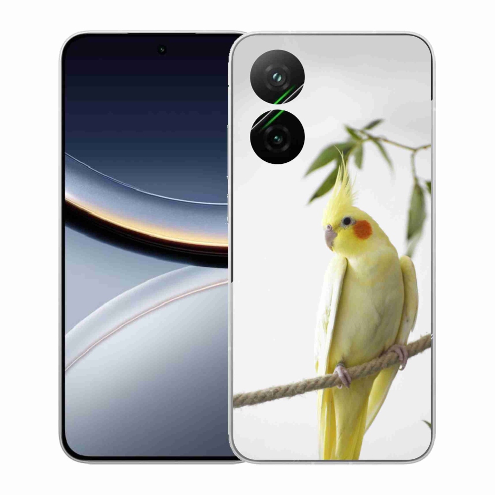 Gélový kryt mmCase na Xiaomi Poco F7 5G - papagáj korela chocholatá