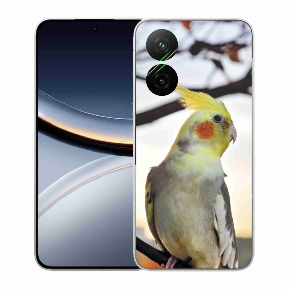 Gélový kryt mmCase na Xiaomi Poco F7 5G - papagáj korela