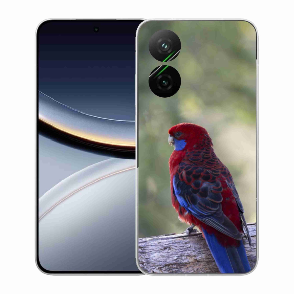 Gélový kryt mmCase na Xiaomi Poco F7 5G - papagáj rosela