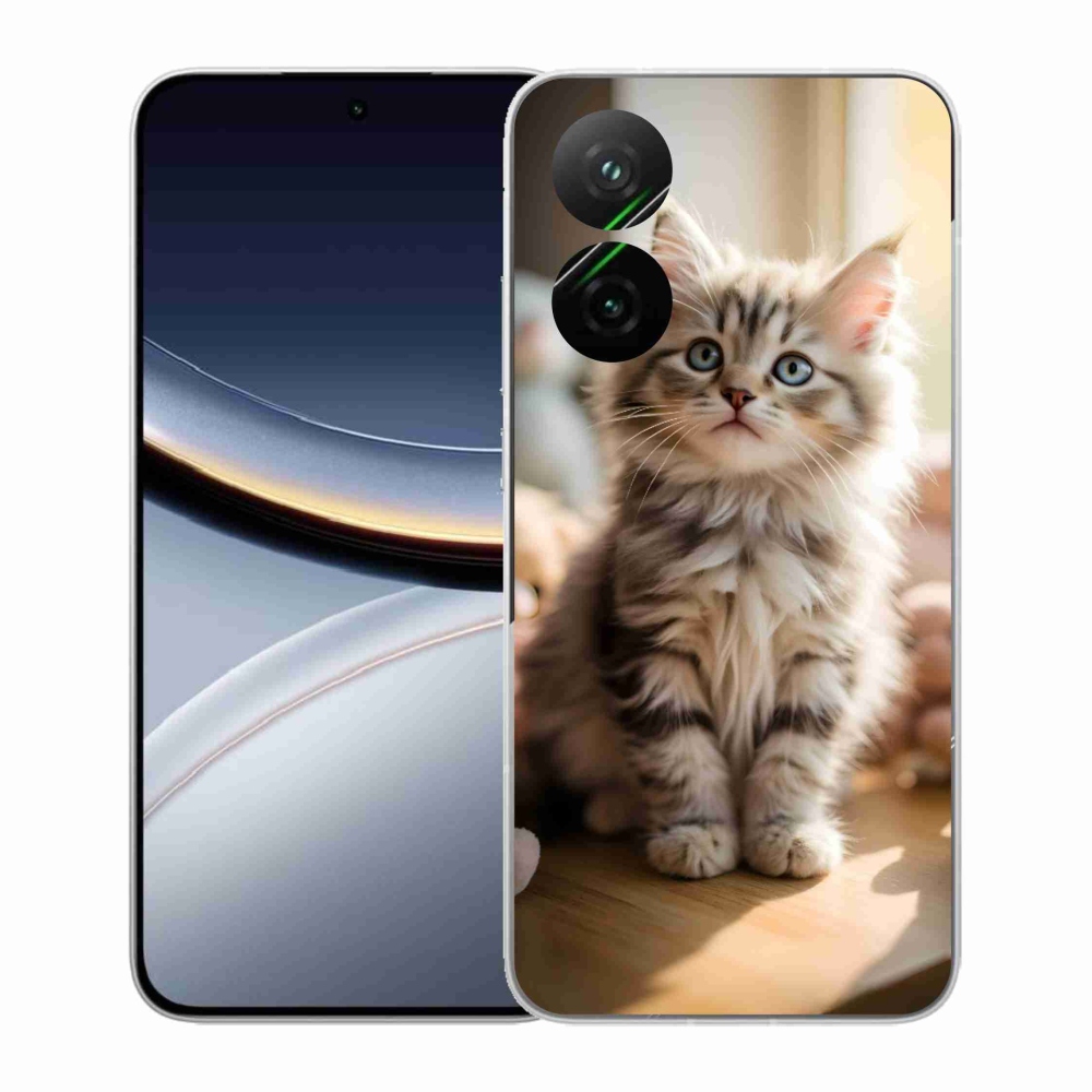 Gélový kryt mmCase na Xiaomi Poco F7 5G - roztomilé mačiatko 10