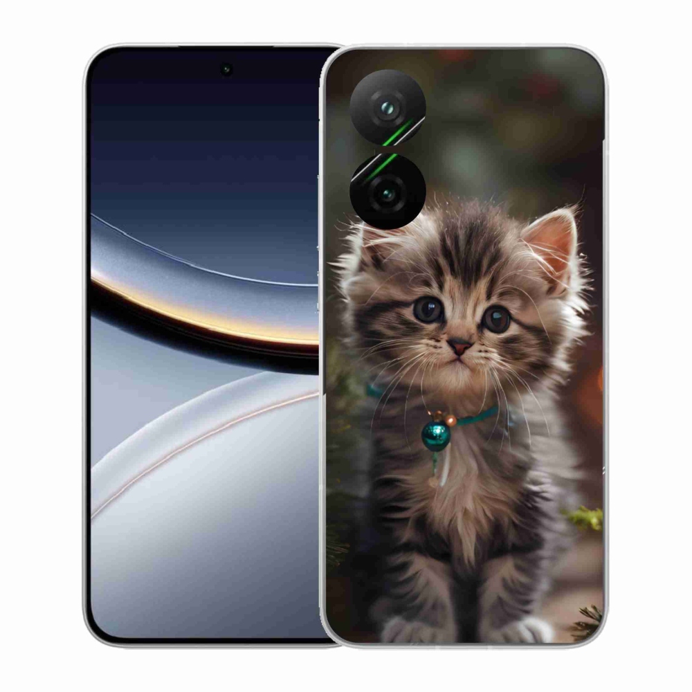 Gélový kryt mmCase na Xiaomi Poco F7 5G - roztomilé mačiatko 11