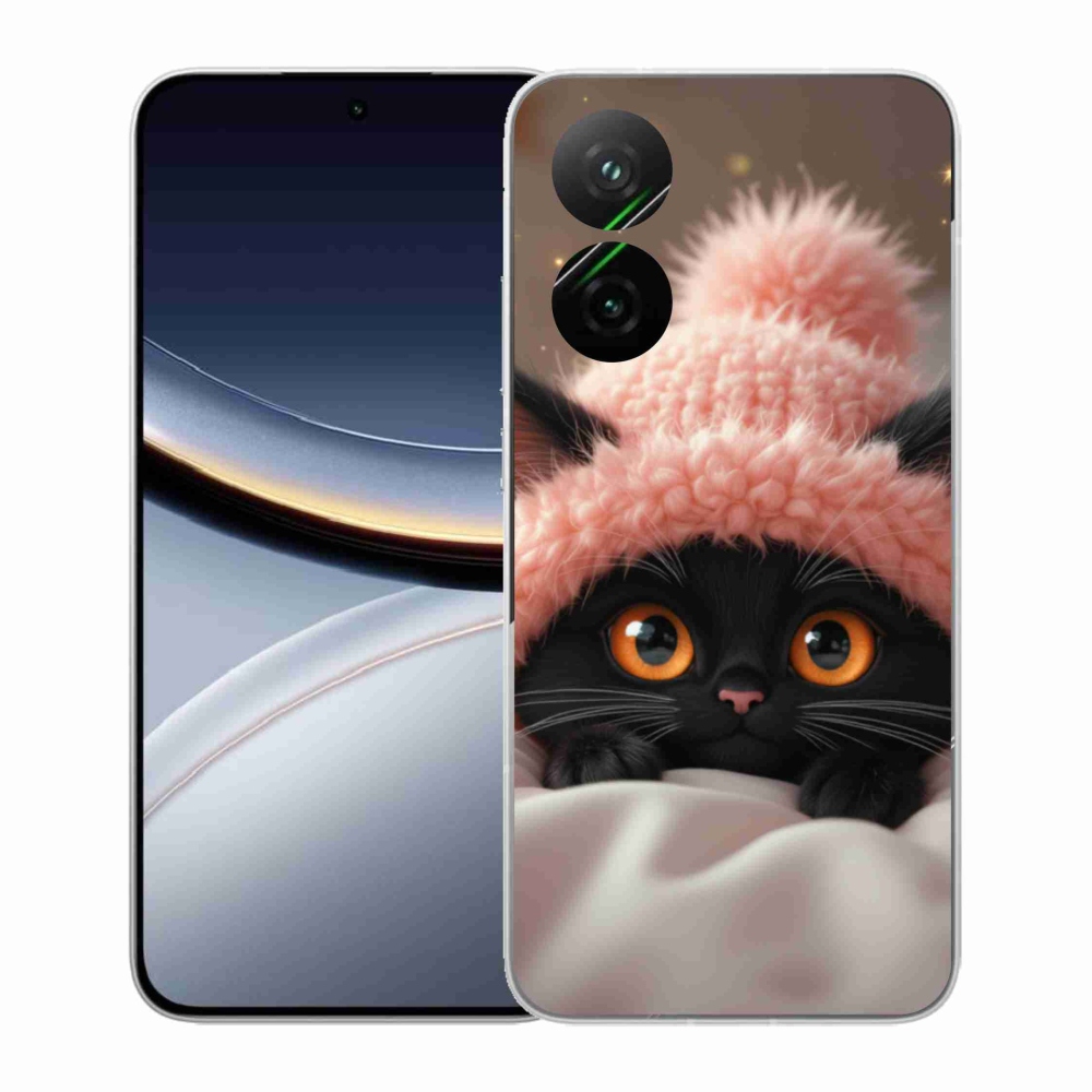 Gélový kryt mmCase na Xiaomi Poco F7 5G - roztomilé mačiatko 7