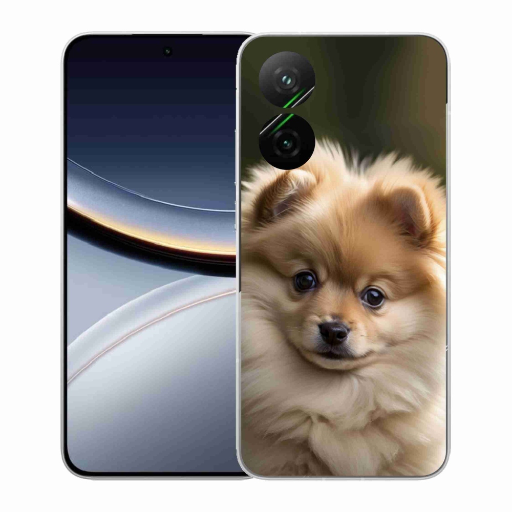 Gélový kryt mmCase na Xiaomi Poco F7 5G - roztomilý pomeranian 2