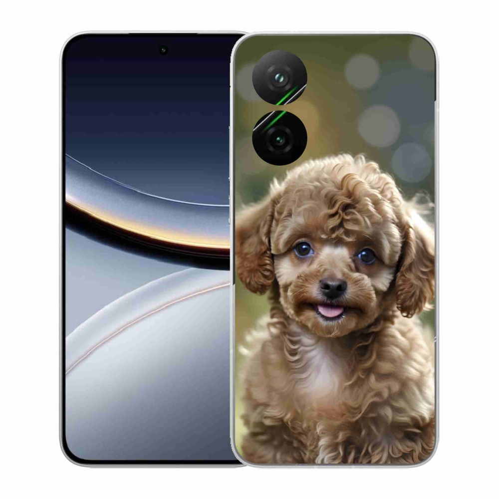 Gélový kryt mmCase na Xiaomi Poco F7 5G - roztomilý pudel