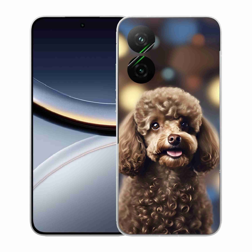 Gélový kryt mmCase na Xiaomi Poco F7 5G - roztomilý pudel