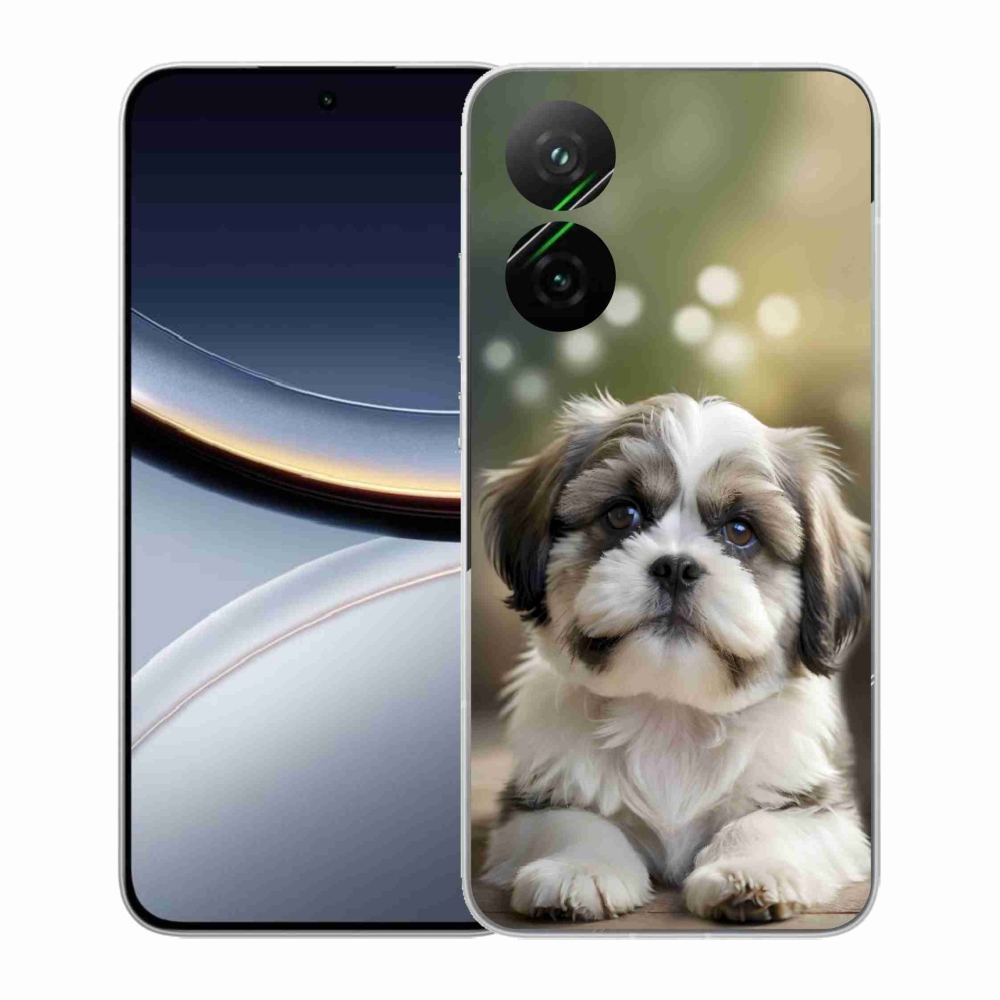 Gélový kryt mmCase na Xiaomi Poco F7 5G - roztomilý shih-tzu