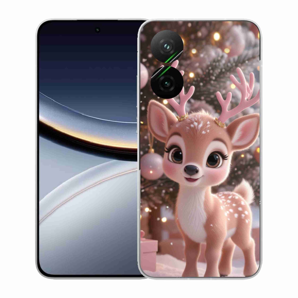 Gélový kryt mmCase na Xiaomi Poco F7 5G - roztomilý sob