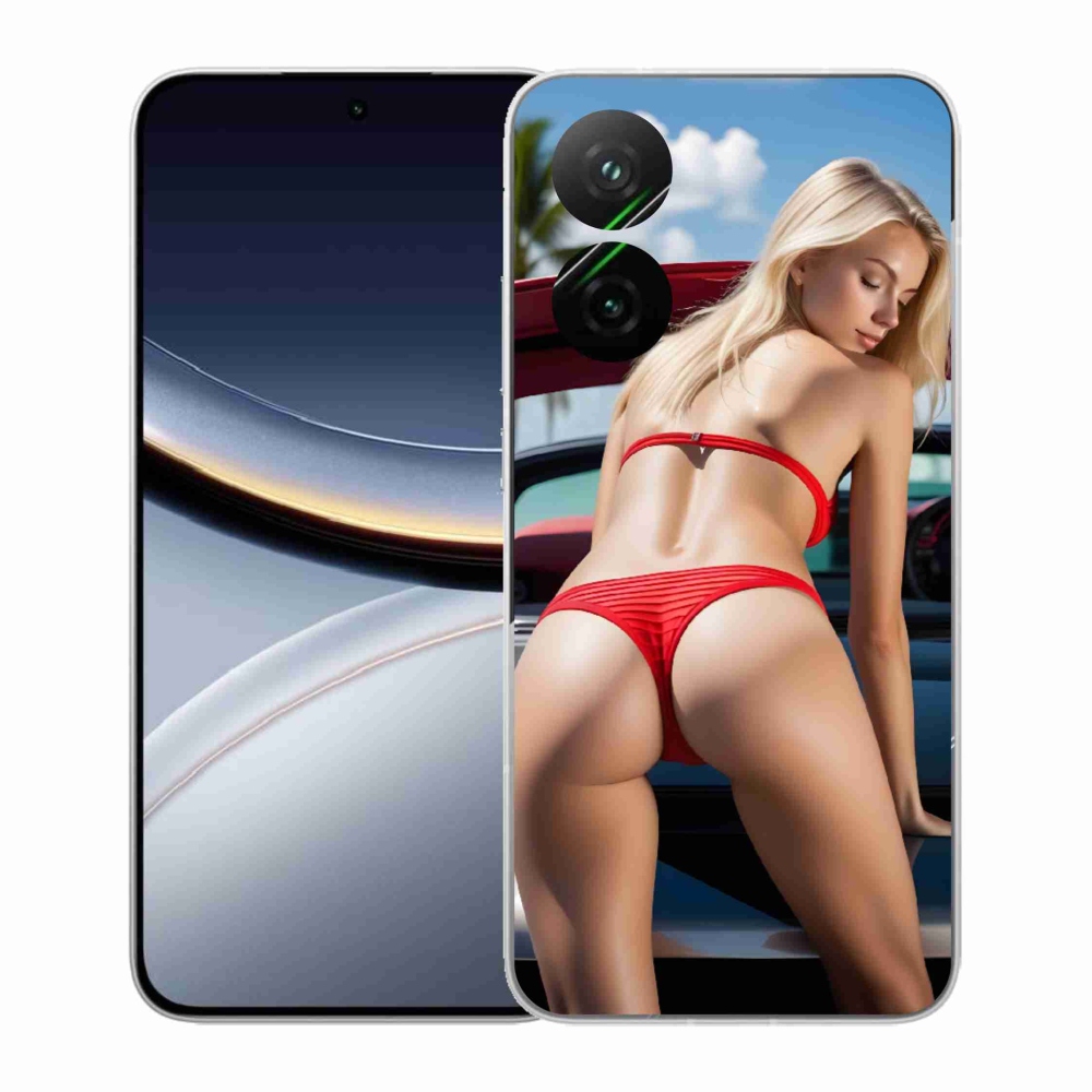 Gélový kryt mmCase na Xiaomi Poco F7 5G - sexy žena 2