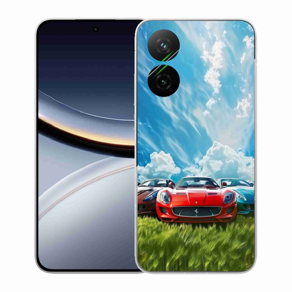 Gélový kryt mmCase na Xiaomi Poco F7 5G - športové vozidlá