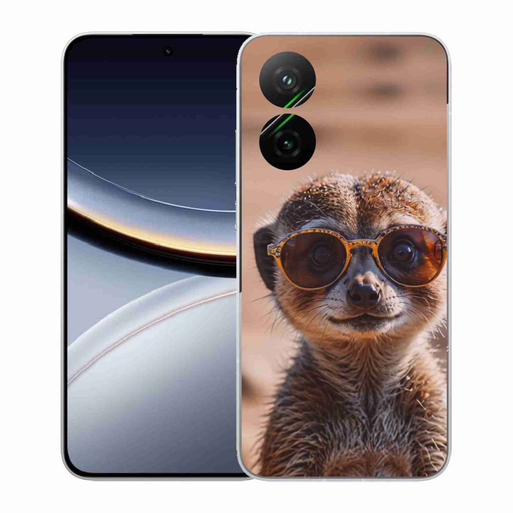 Gélový kryt mmCase na Xiaomi Poco F7 5G - štýlová surikata