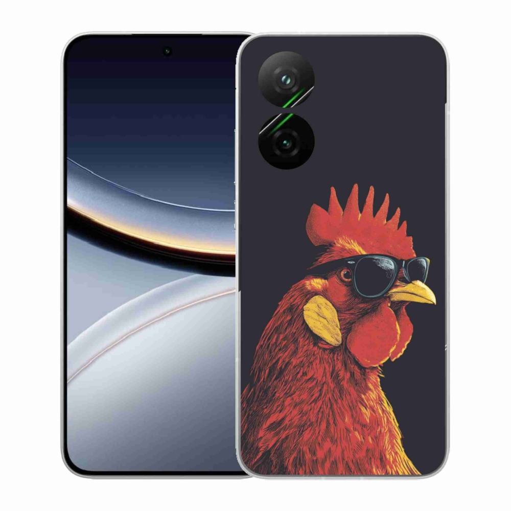 Gélový kryt mmCase na Xiaomi Poco F7 5G - štýlový kohút