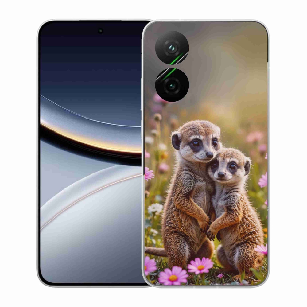 Gélový kryt mmCase na Xiaomi Poco F7 5G - surikatí duo