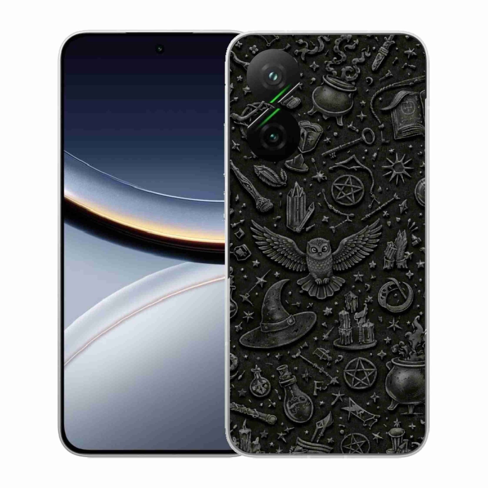 Gélový kryt mmCase na Xiaomi Poco F7 5G - tmavý magický svet