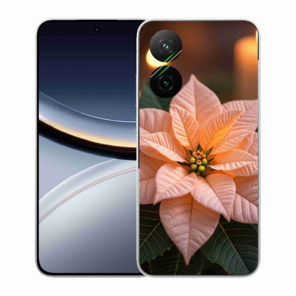 Gélový kryt mmCase na Xiaomi Poco F7 5G - vianočná hviezda