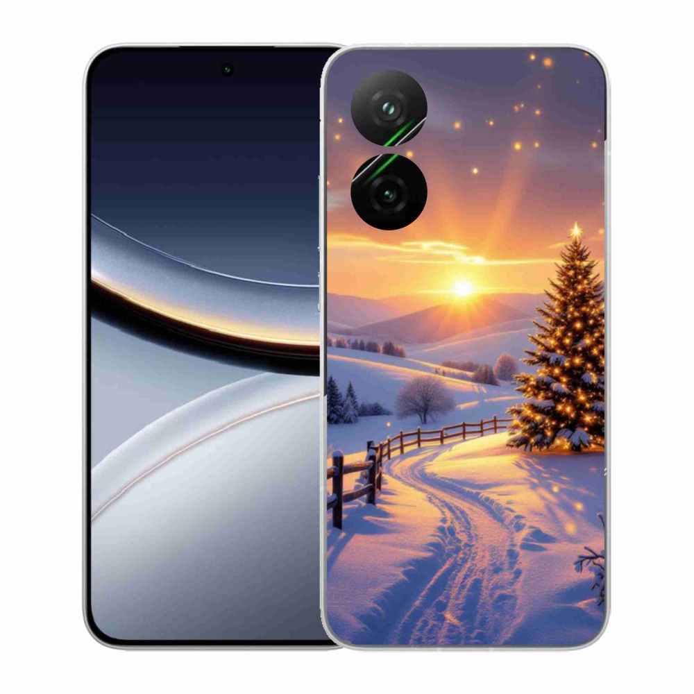 Gélový kryt mmCase na Xiaomi Poco F7 5G - zimná krajina