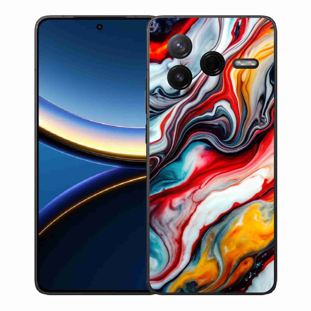 Gélový kryt mmCase na Xiaomi Poco F7 Pro - abstraktný motív 35