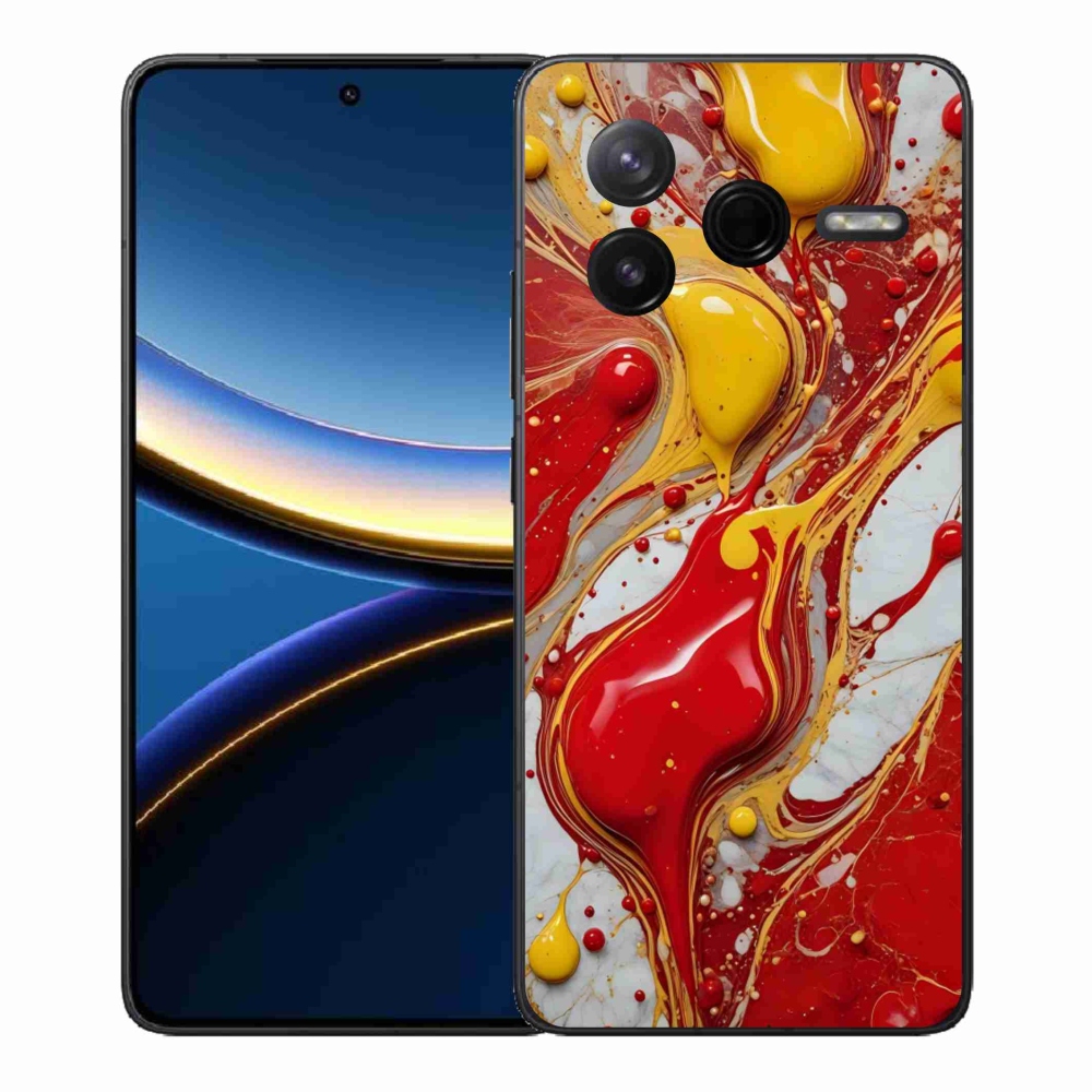 Gélový kryt mmCase na Xiaomi Poco F7 Pro - abstraktný motív 42