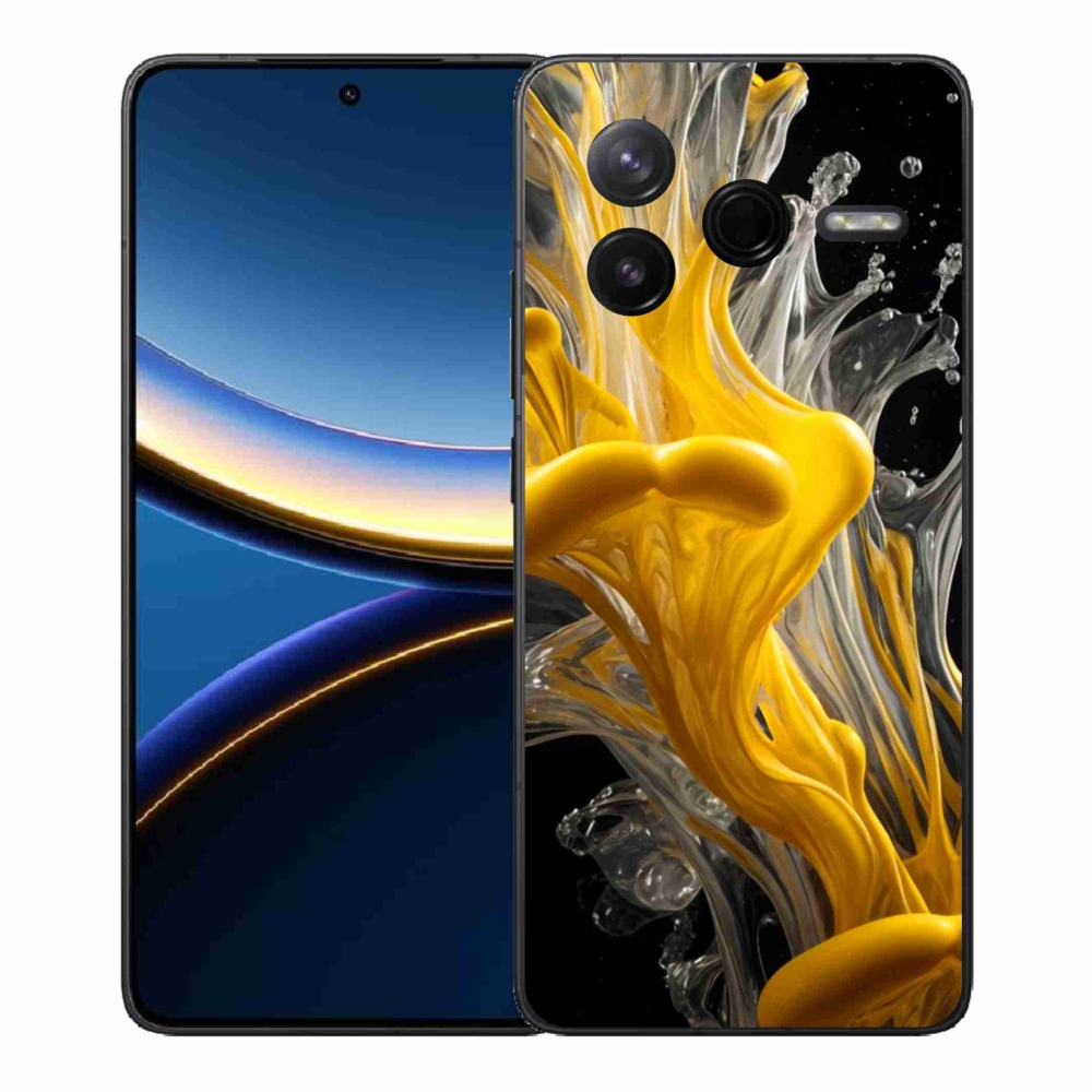 Gélový kryt mmCase na Xiaomi Poco F7 Pro - abstraktný motív 48