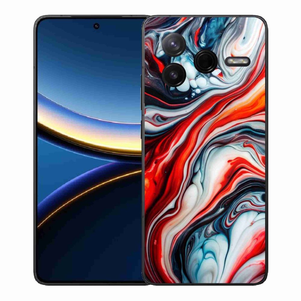 Gélový kryt mmCase na Xiaomi Poco F7 Pro - abstraktný motív 63