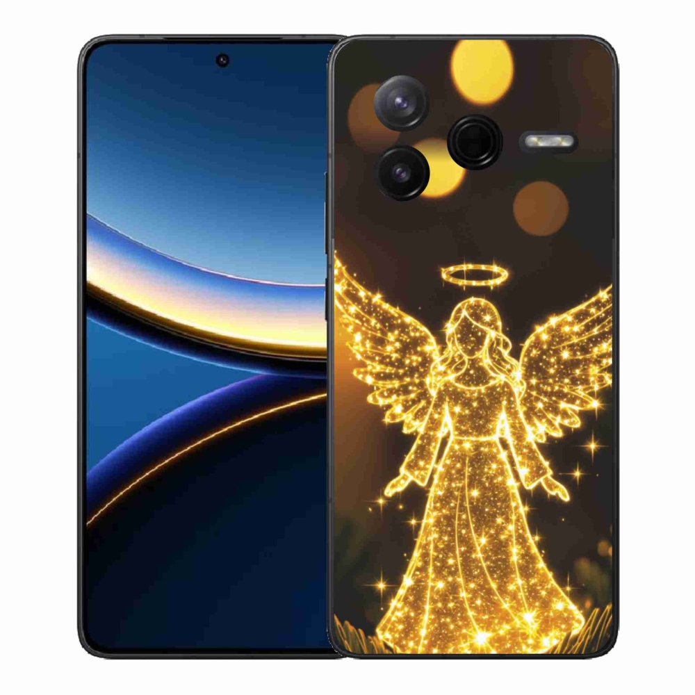 Gélový kryt mmCase na Xiaomi Poco F7 Pro - anjel