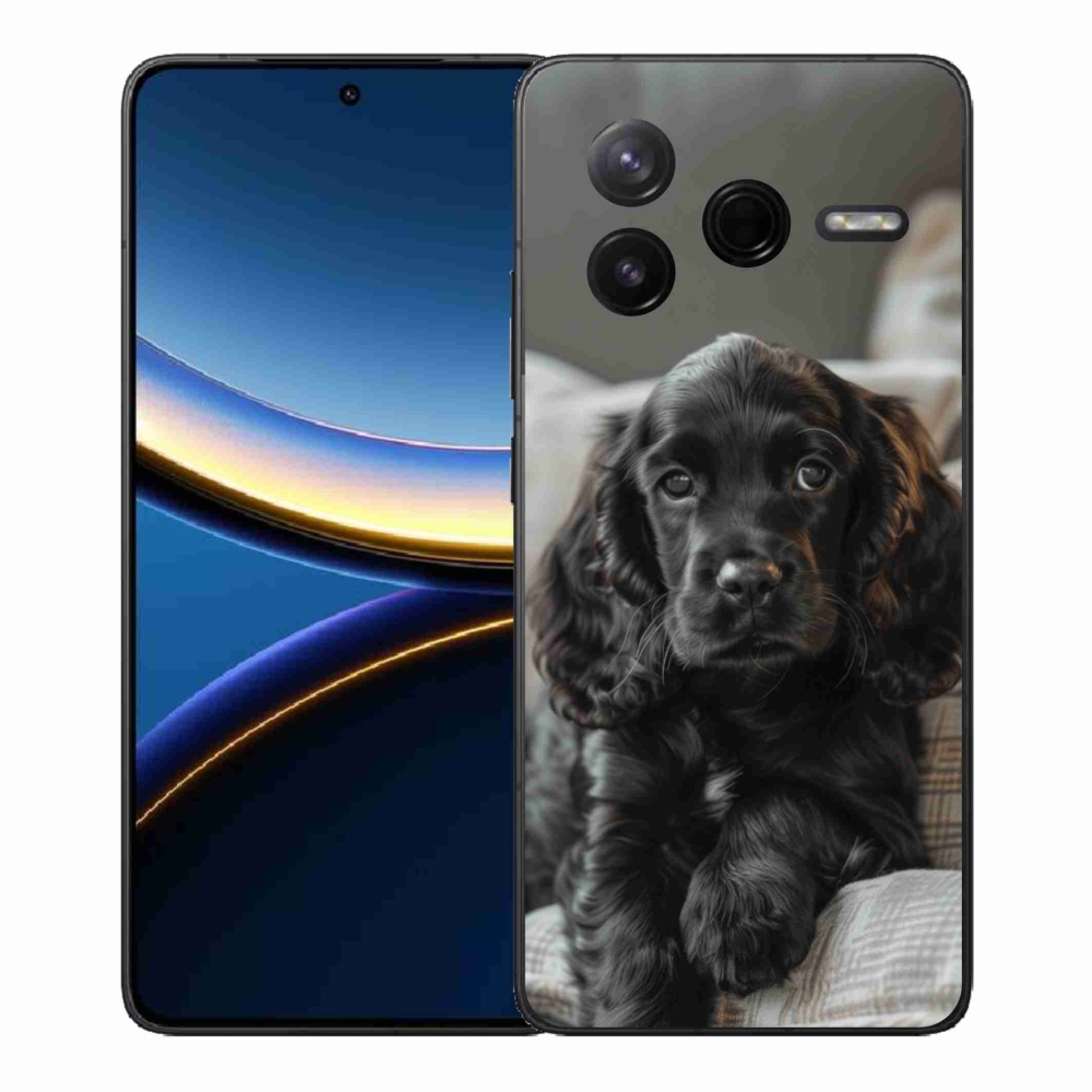 Gélový kryt mmCase na Xiaomi Poco F7 Pro - anglický kokeršpaniel