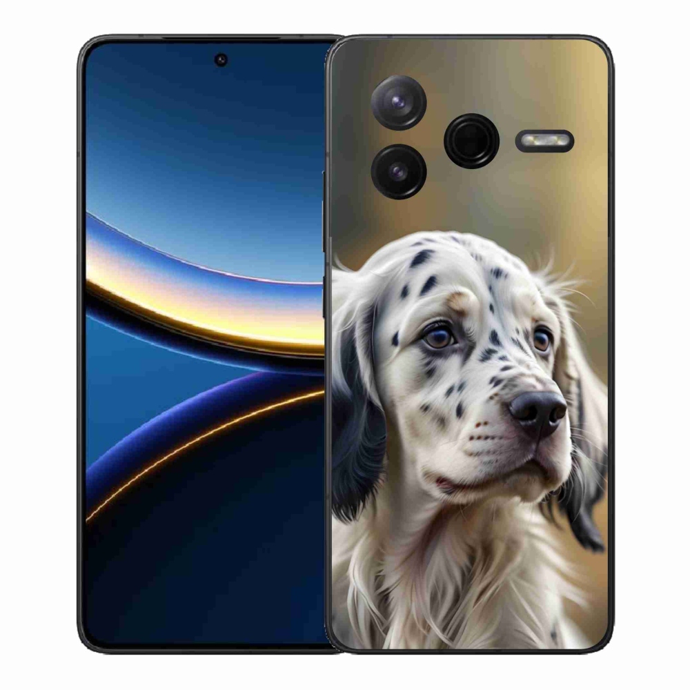 Gélový kryt mmCase na Xiaomi Poco F7 Pro - anglický seter