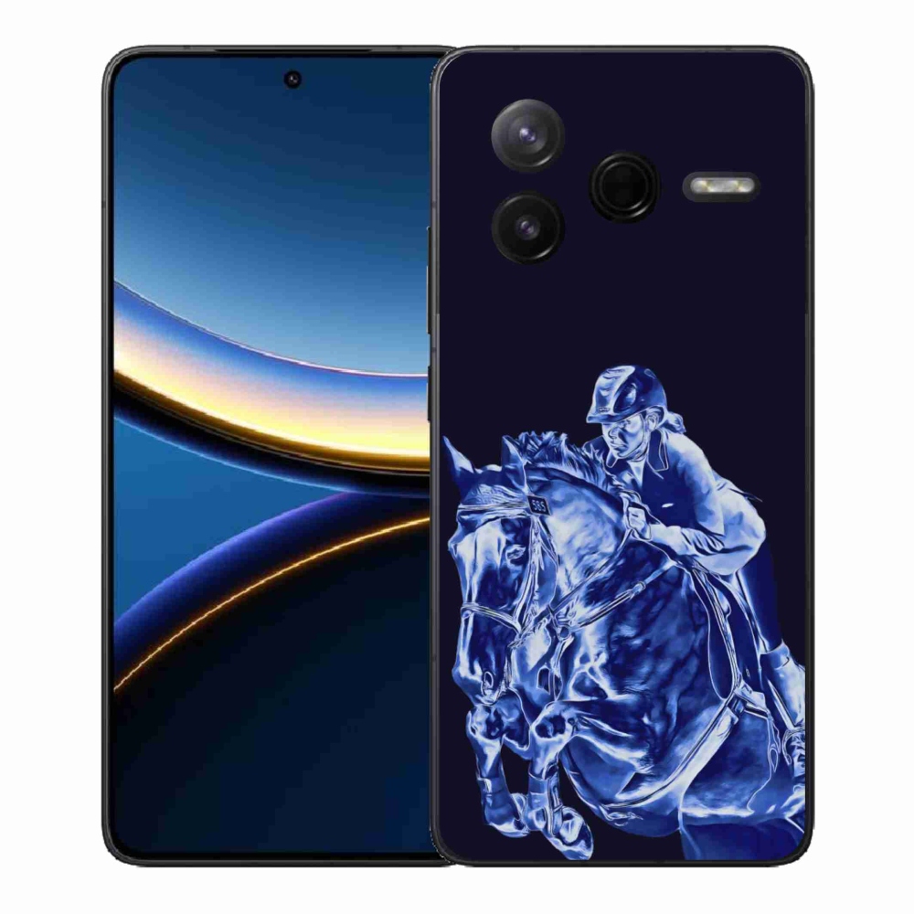 Gélový kryt mmCase na Xiaomi Poco F7 Pro - dostihový kôň