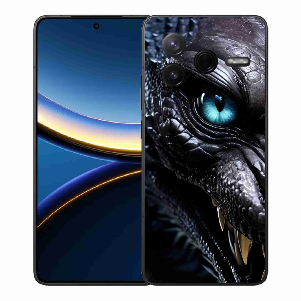 Gélový kryt mmCase na Xiaomi Poco F7 Pro - dračí pohľad