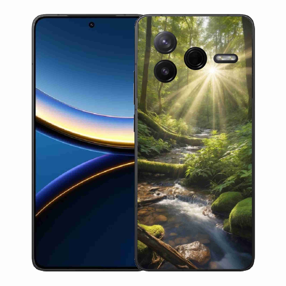 Gélový kryt mmCase na Xiaomi Poco F7 Pro - hlbina lesa