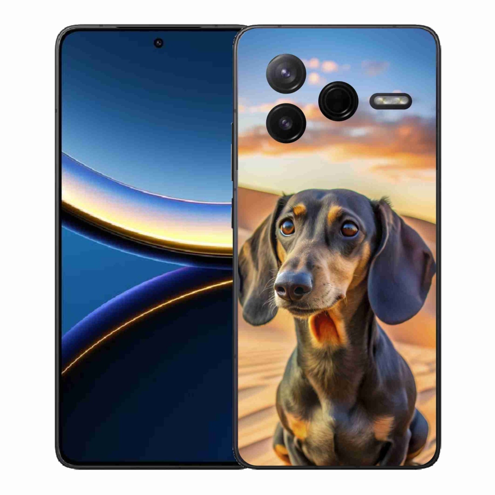 Gélový kryt mmCase na Xiaomi Poco F7 Pro - jazvečík 3