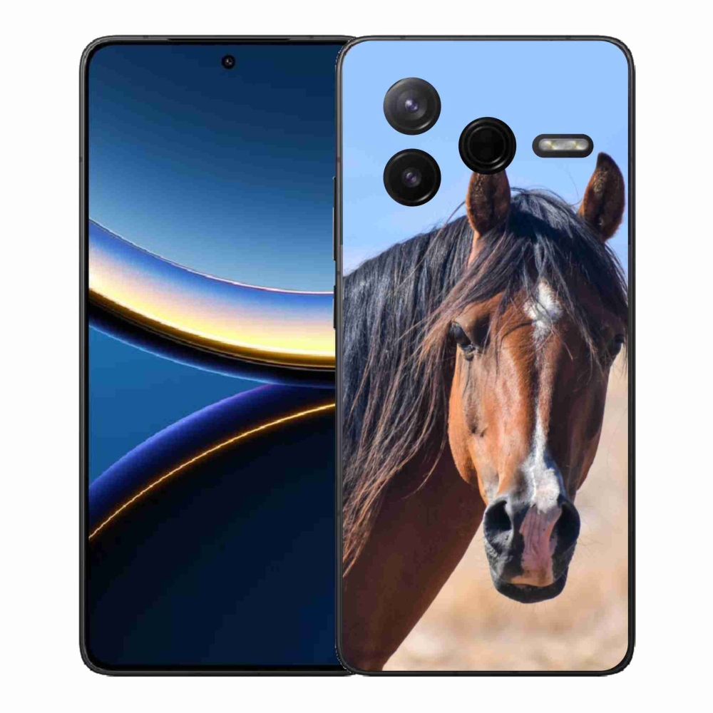 Gélový kryt mmCase na Xiaomi Poco F7 Pro - pokojný kôň