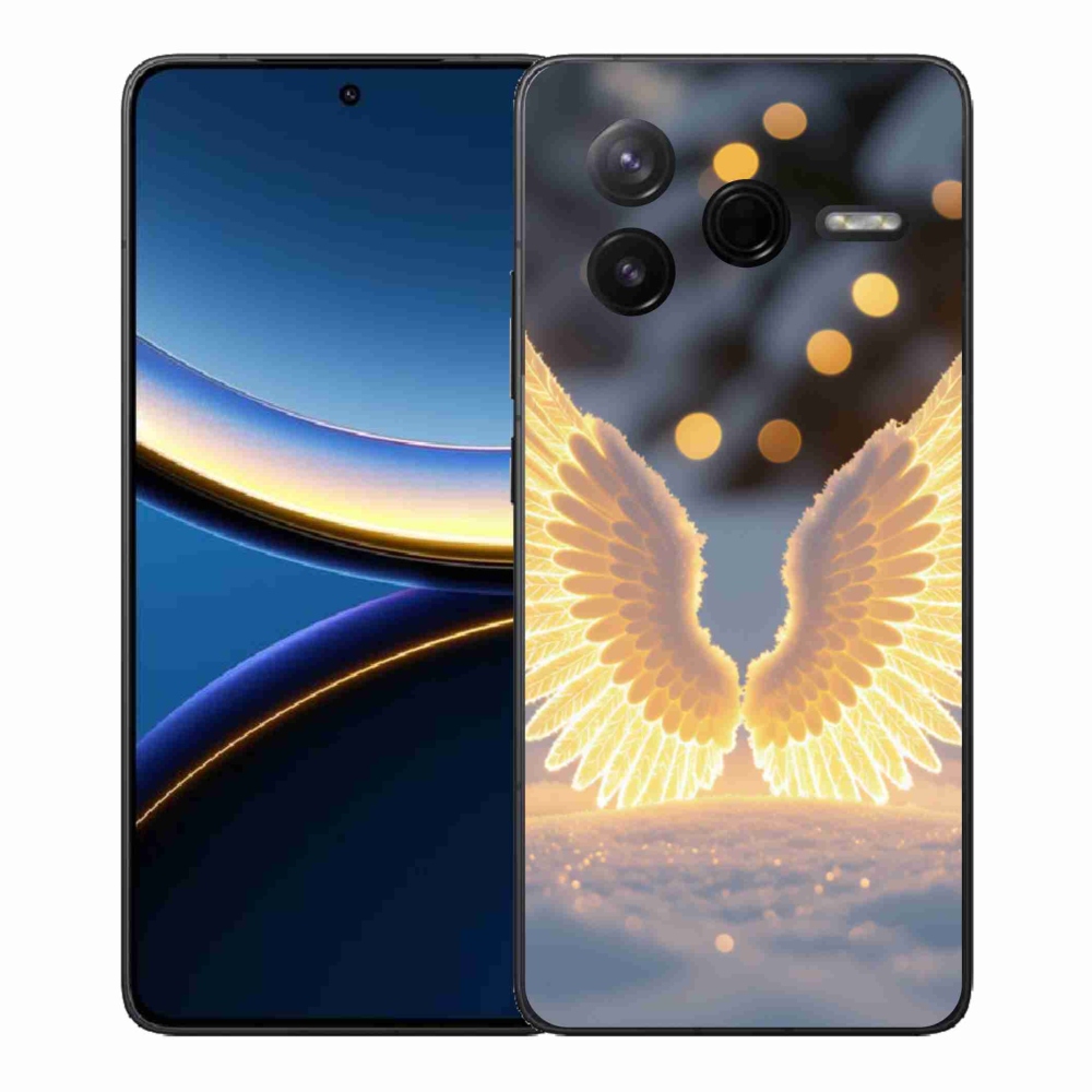 Gélový kryt mmCase na Xiaomi Poco F7 Pro - krídla