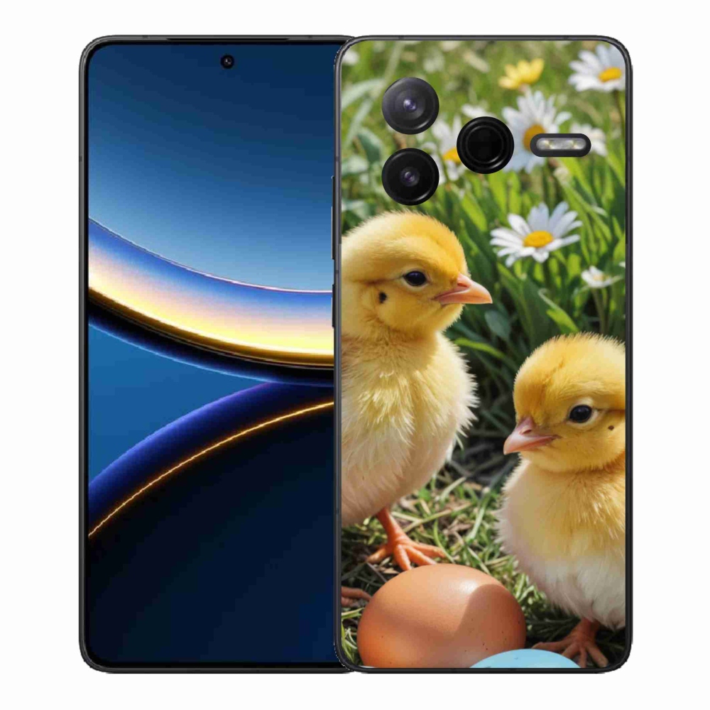 Gélový kryt mmCase na Xiaomi Poco F7 Pro - kuriatka