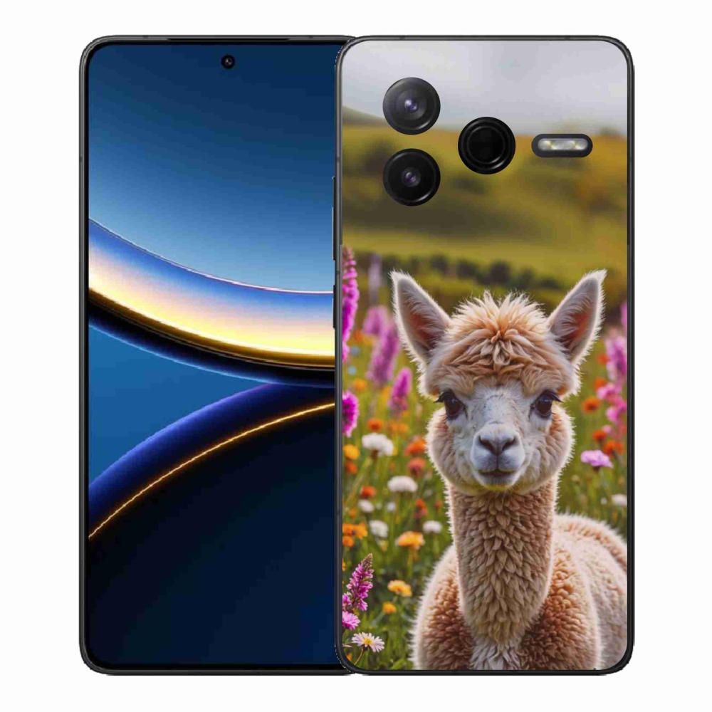 Gélový kryt mmCase na Xiaomi Poco F7 Pro - lama na lúke