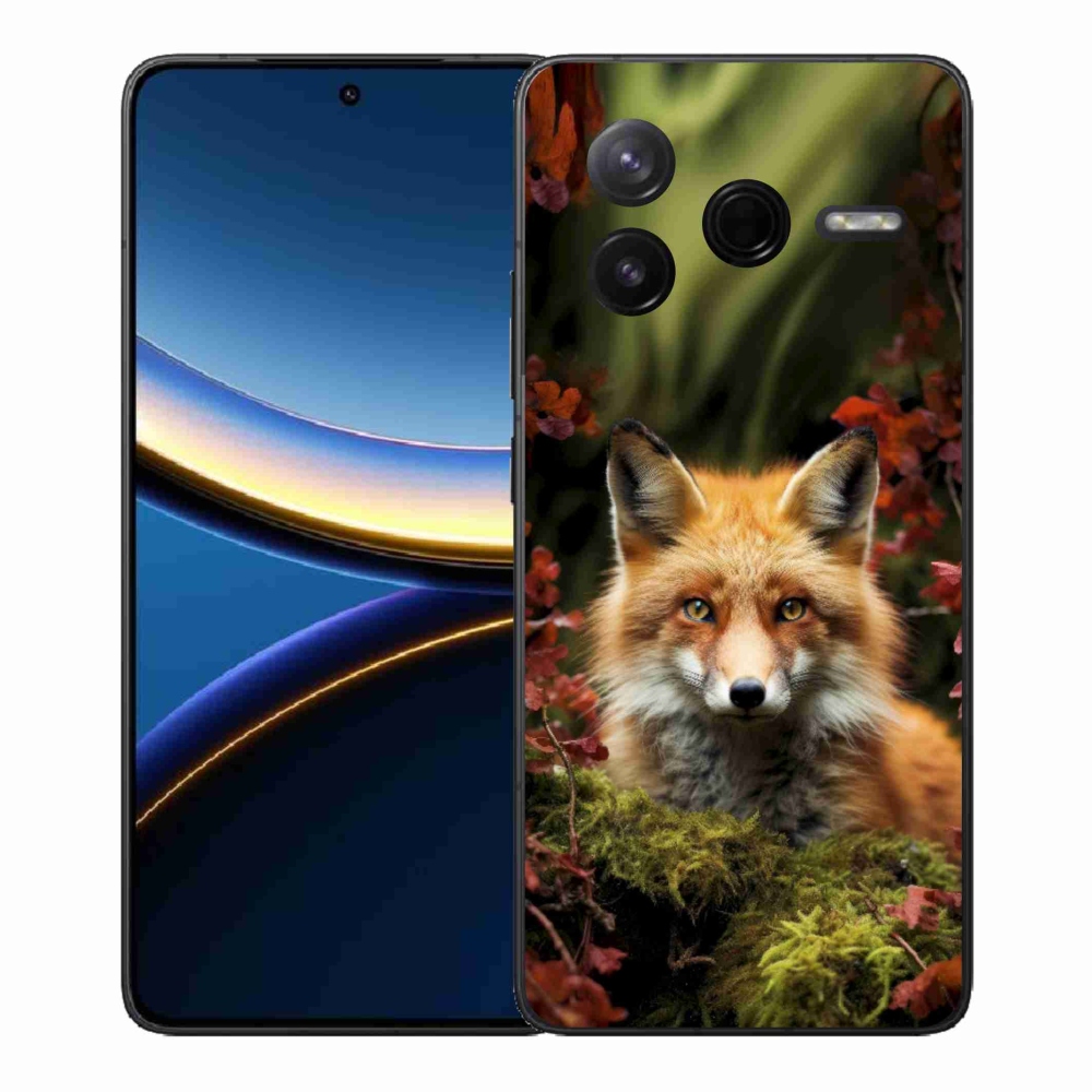 Gélový kryt mmCase na Xiaomi Poco F7 Pro - líška v lese