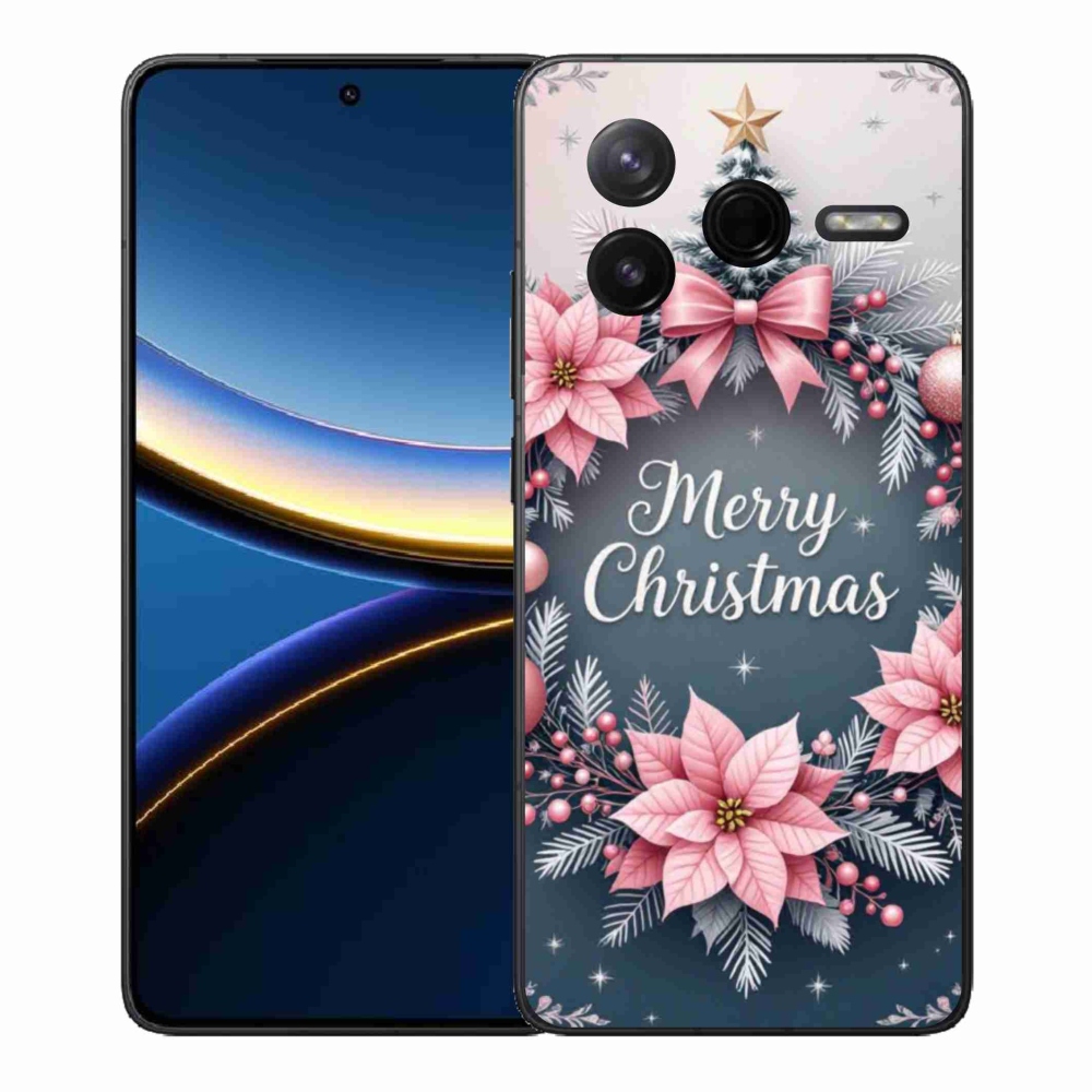 Gélový kryt mmCase na Xiaomi Poco F7 Pro - merry christmas