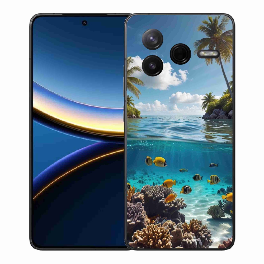 Gélový kryt mmCase na Xiaomi Poco F7 Pro - morský svet 4