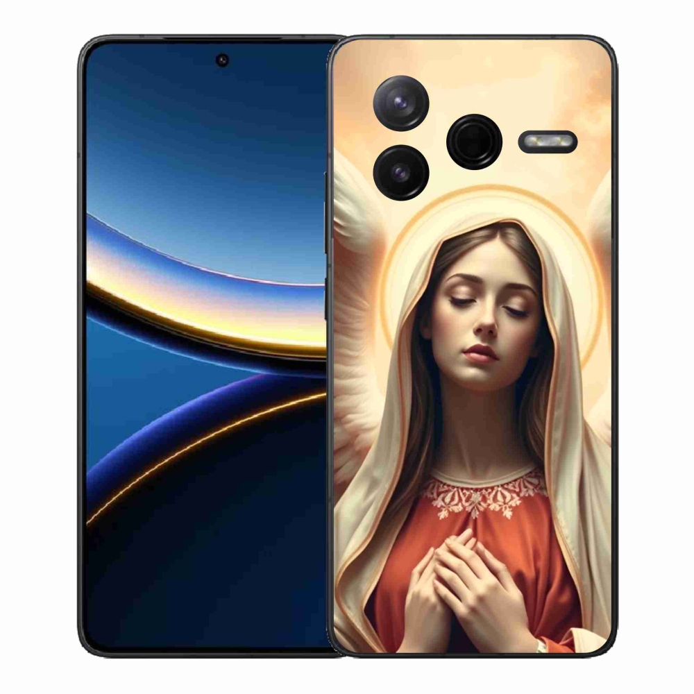 Gélový kryt mmCase na Xiaomi Poco F7 Pro - náboženský motív