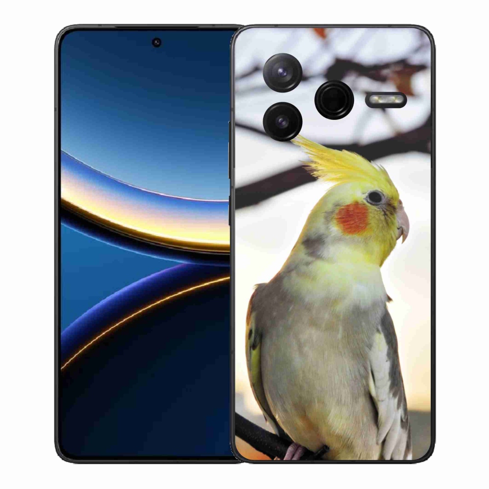 Gélový kryt mmCase na Xiaomi Poco F7 Pro - papagáj korela