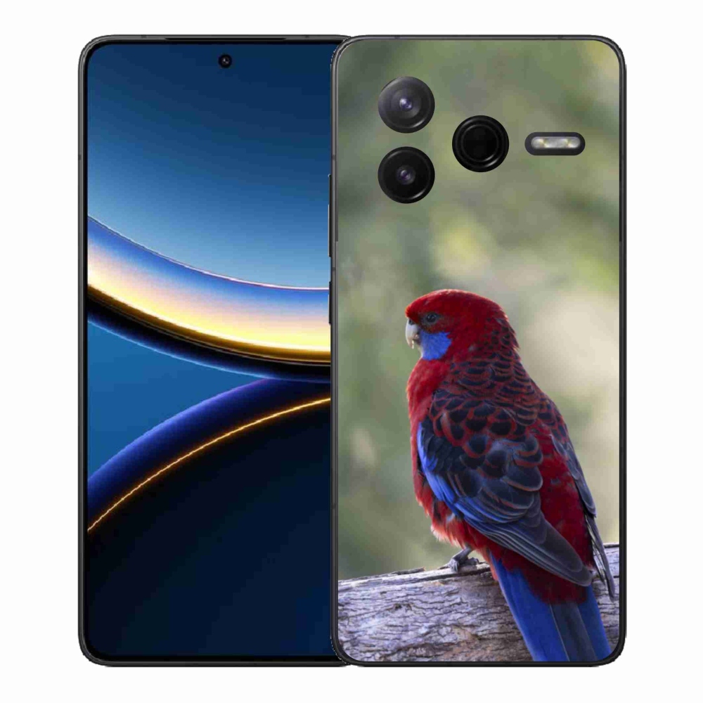 Gélový kryt mmCase na Xiaomi Poco F7 Pro - papagáj rosela