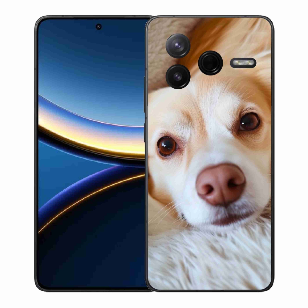 Gélový kryt mmCase na Xiaomi Poco F7 Pro - Roztomilá čivava