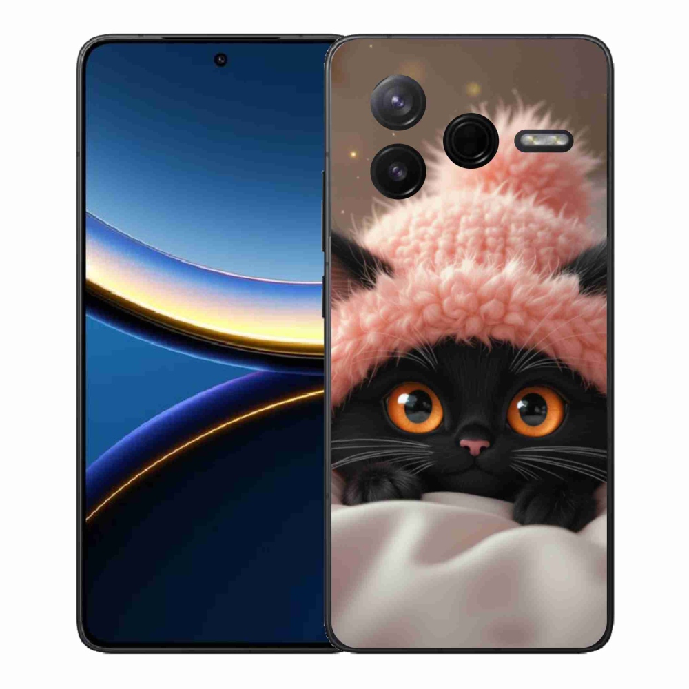 Gélový kryt mmCase na Xiaomi Poco F7 Pro - roztomilé mačiatko 7