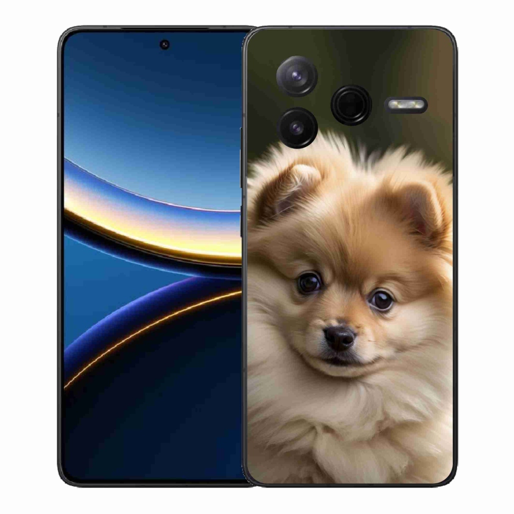 Gélový kryt mmCase na Xiaomi Poco F7 Pro - roztomilý pomeranian 2