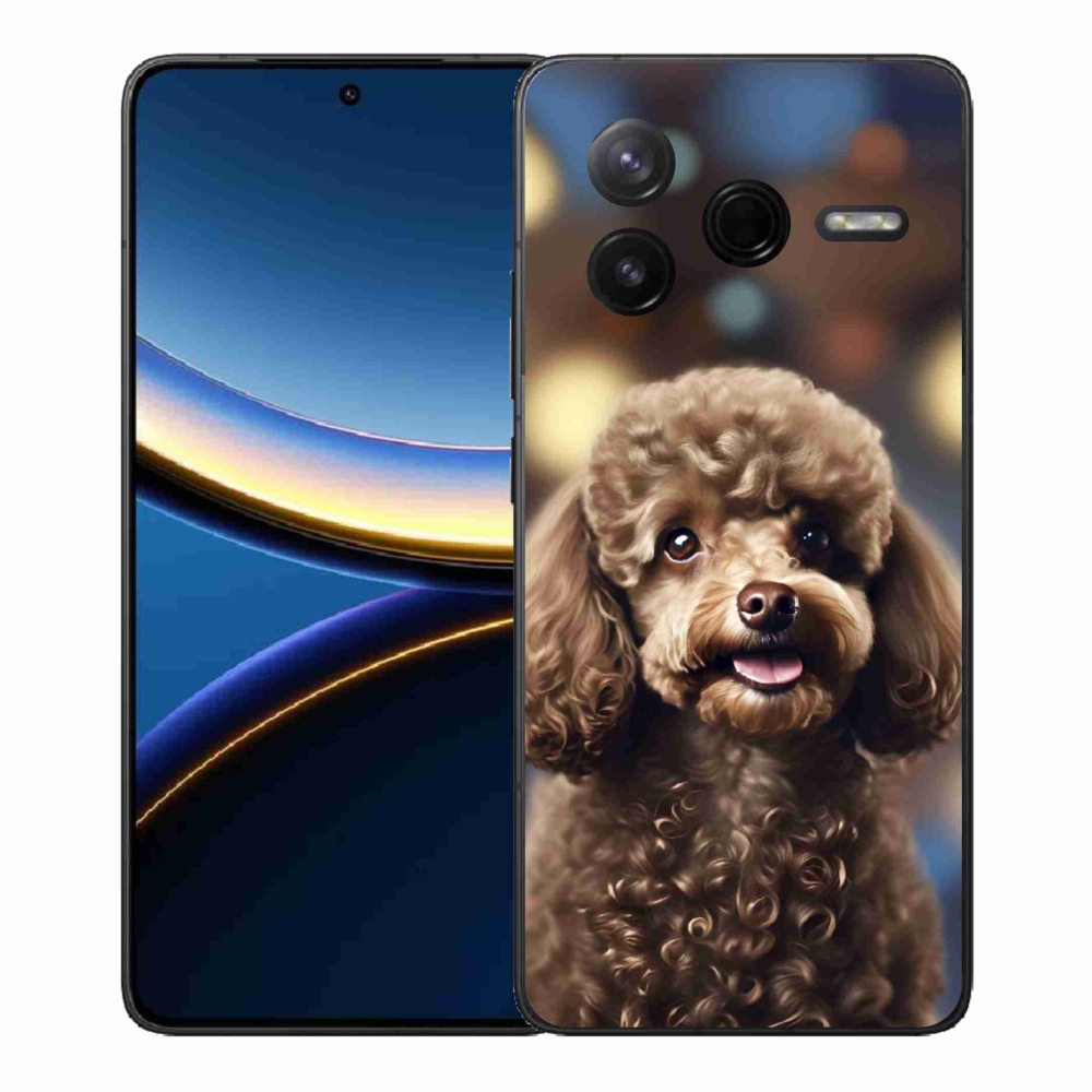 Gélový kryt mmCase na Xiaomi Poco F7 Pro - roztomilý pudel