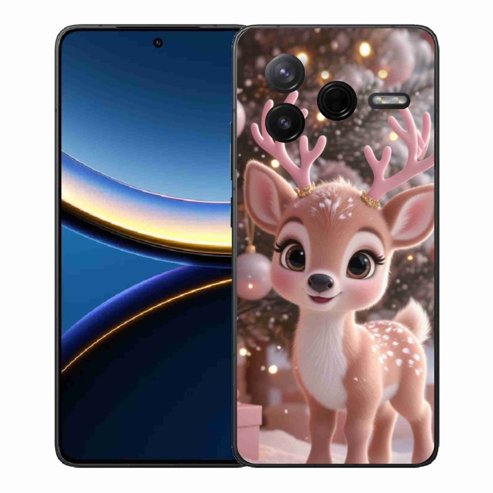 Gélový kryt mmCase na Xiaomi Poco F7 Pro - roztomilý sob