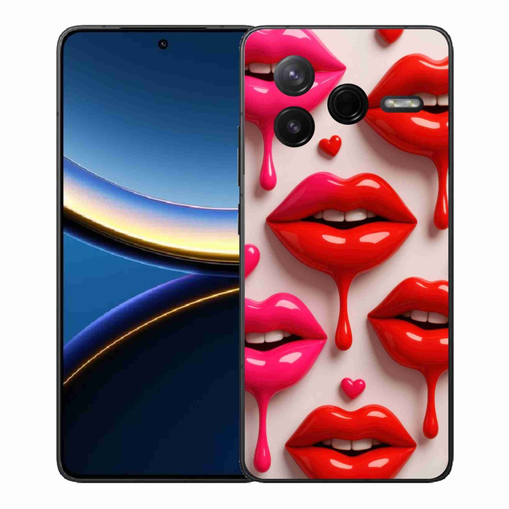 Gélový kryt mmCase na Xiaomi Poco F7 Pro - pery 2