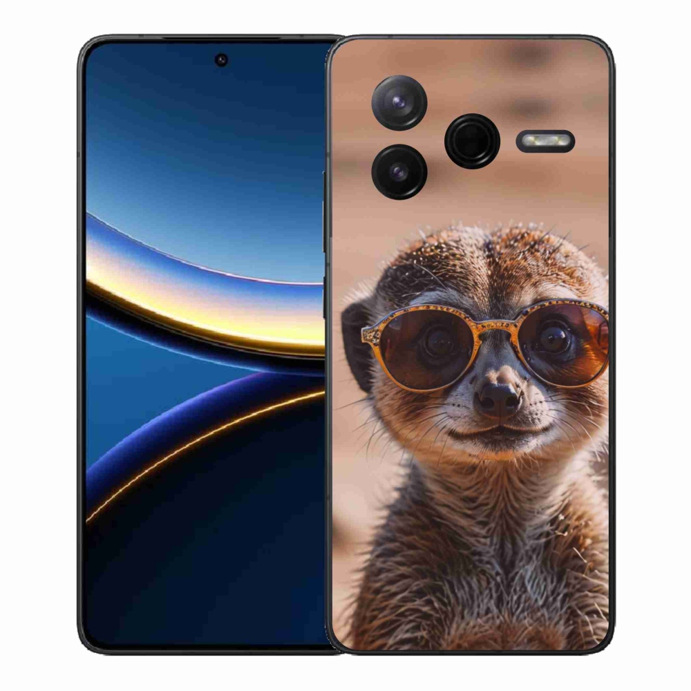 Gélový kryt mmCase na Xiaomi Poco F7 Pro - štýlové surikata