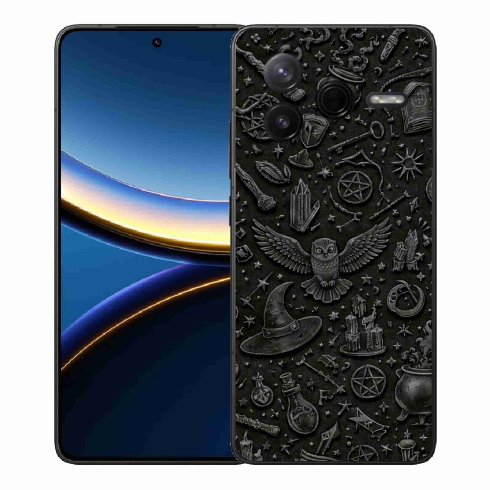 Gélový kryt mmCase na Xiaomi Poco F7 Pro - tmavý magický svet